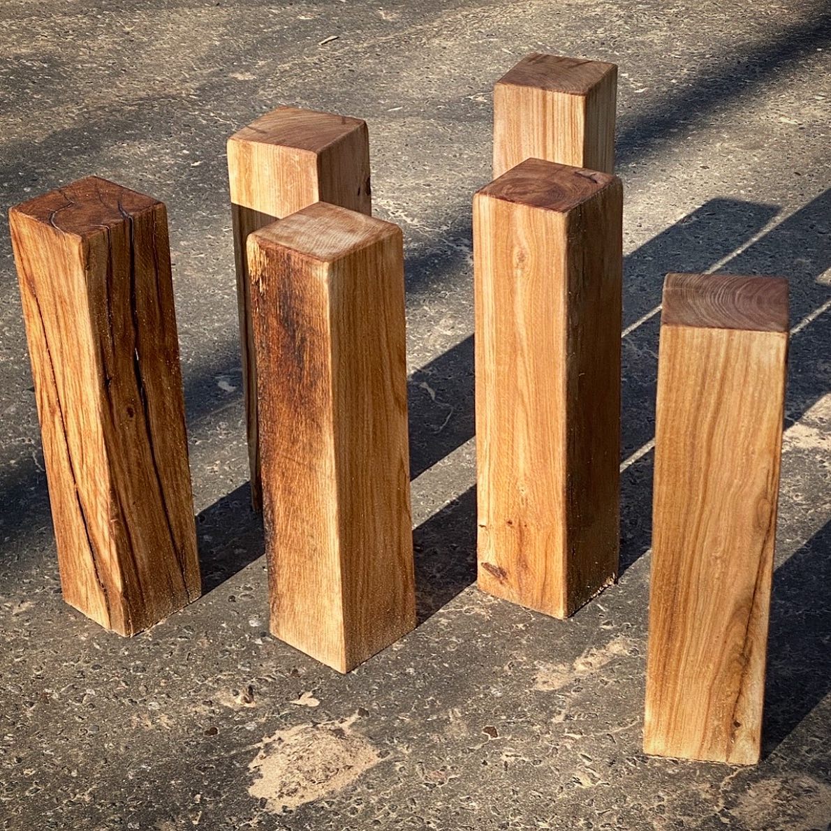 Oak speaker stand. Perfect for Alexa.